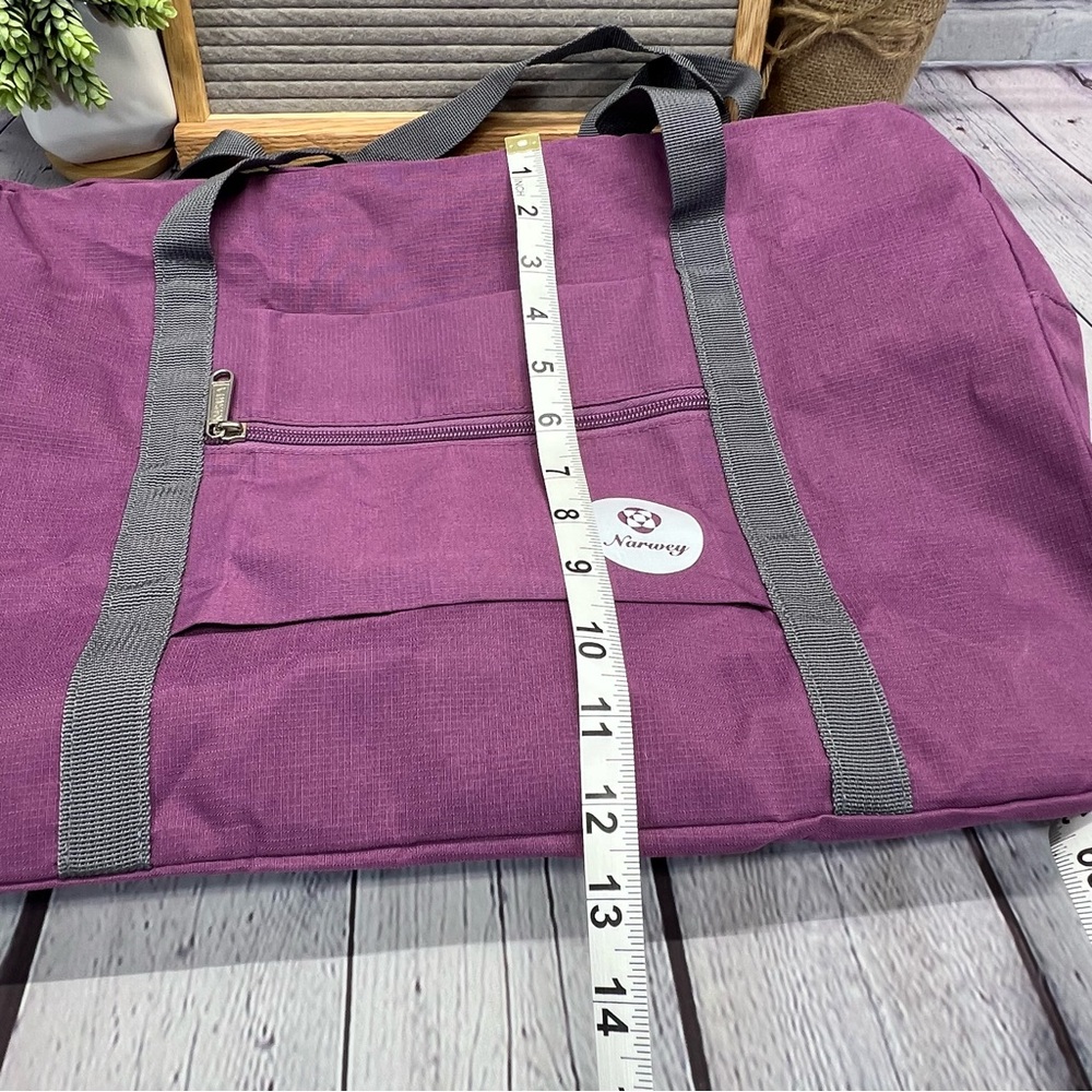 🔥FINAL PRICE🔥TRAVEL/GYM BAG Lightweight-folds small Narwey-EUC - Picture 14 of 16